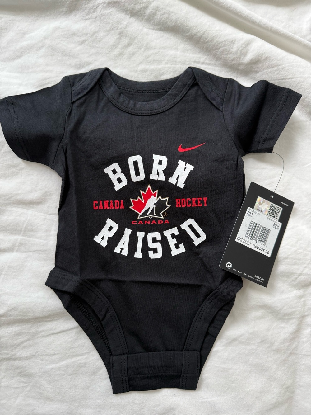 Nike Team Canada- Baby Body Suit